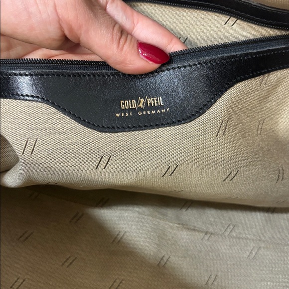 GOLD PFEIL WEST GERMANY Doctor Style Satchel - Picture 13 of 17